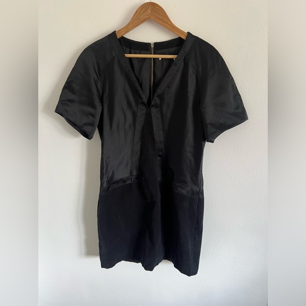 Helmut Lang Mixed Media Wide Sleeve Mini
Dress, size small - Picture 2 of 8